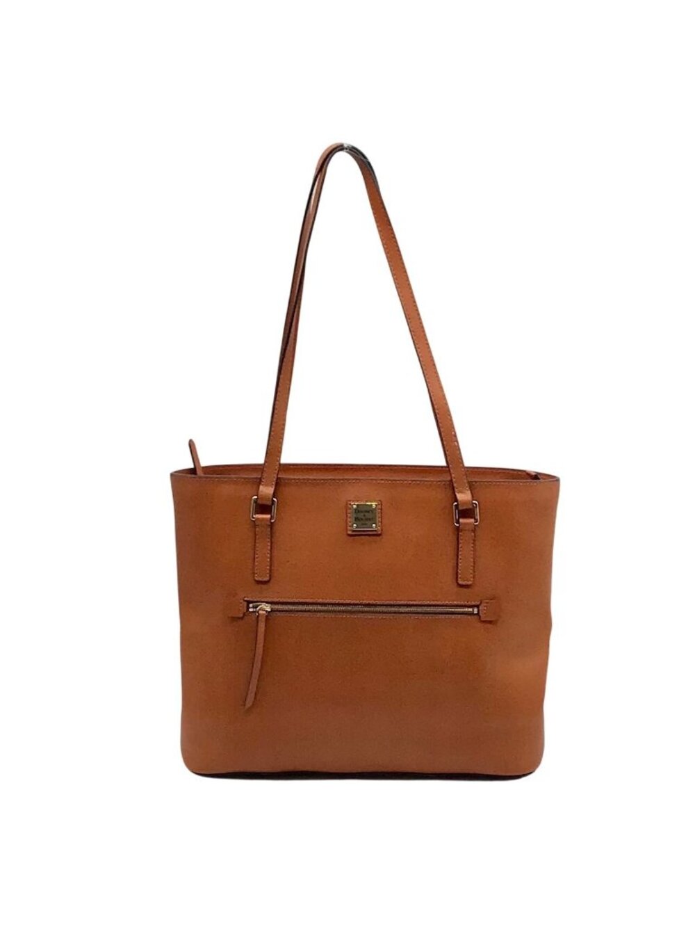 Dooney And Burke Brown Saffiano Leather Tote